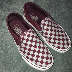 Basically brand new checkered vans! Asher style